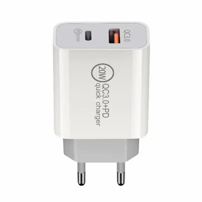 Wholesale 20w Usb C Type C Fast Charging Wall Charger Power Adapter Pd Travel Charger For Phone