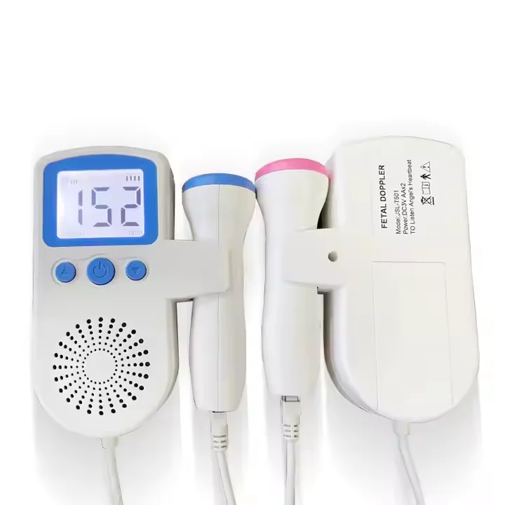 EU-T501 Portable baby monitor fetal doppler 3.0MHZ ultrasound prenatal heartbeat detector baby heart rate