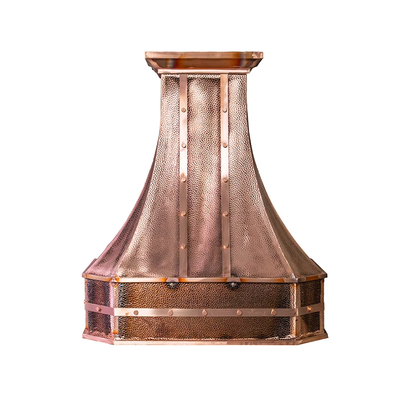 Gens copper kitchen hood range exhaust for kitchen chimney exhaust hood in kitchen
