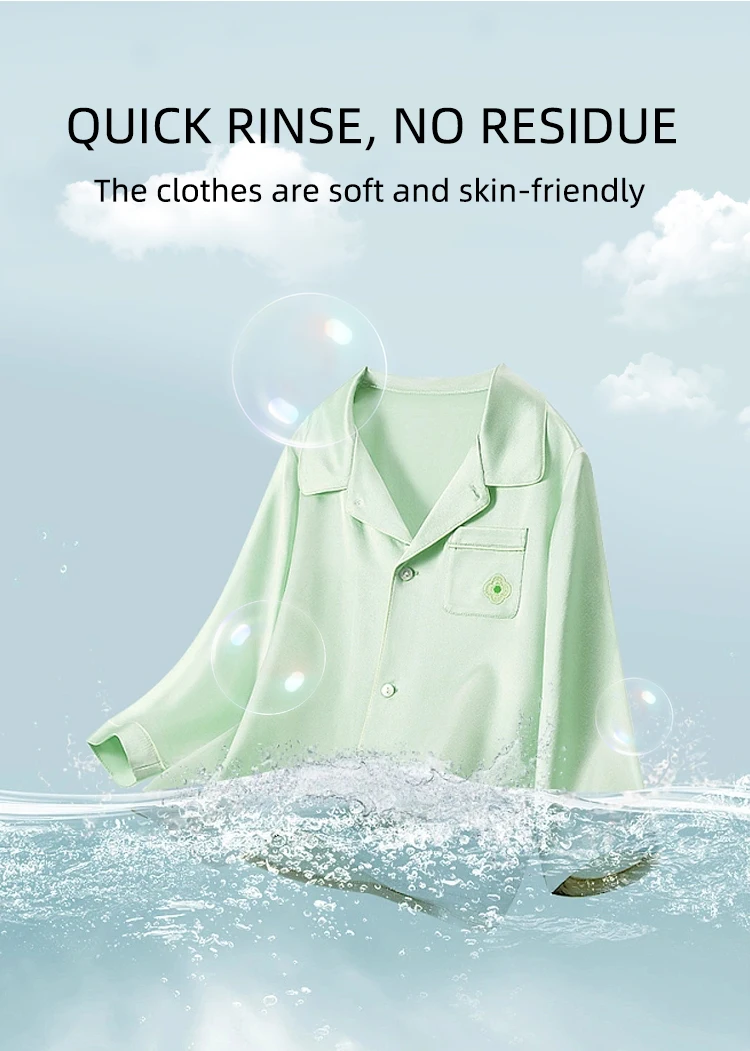 Wholesale Good Price  Household Natural Supple Deep Cleaning Plant Extract EnzymeClean Liquid Laundry Detergent Scented