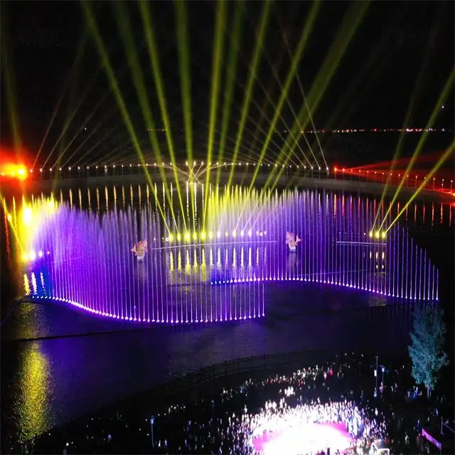 
Outdoor Music Fountain Nozzle Waterfall Fountain Cast Iron & SS Sea Lake Water Floating Music Dancing Fountains 
