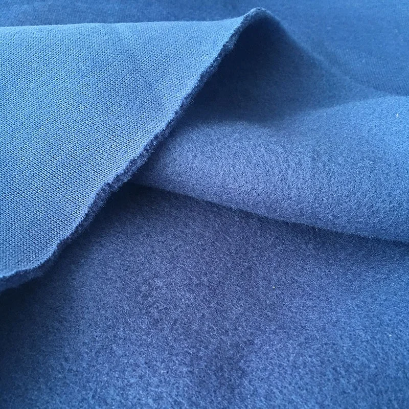 Hot Sale Hoodies Material Knitting Plain Fabric Clothes Material with Low Price