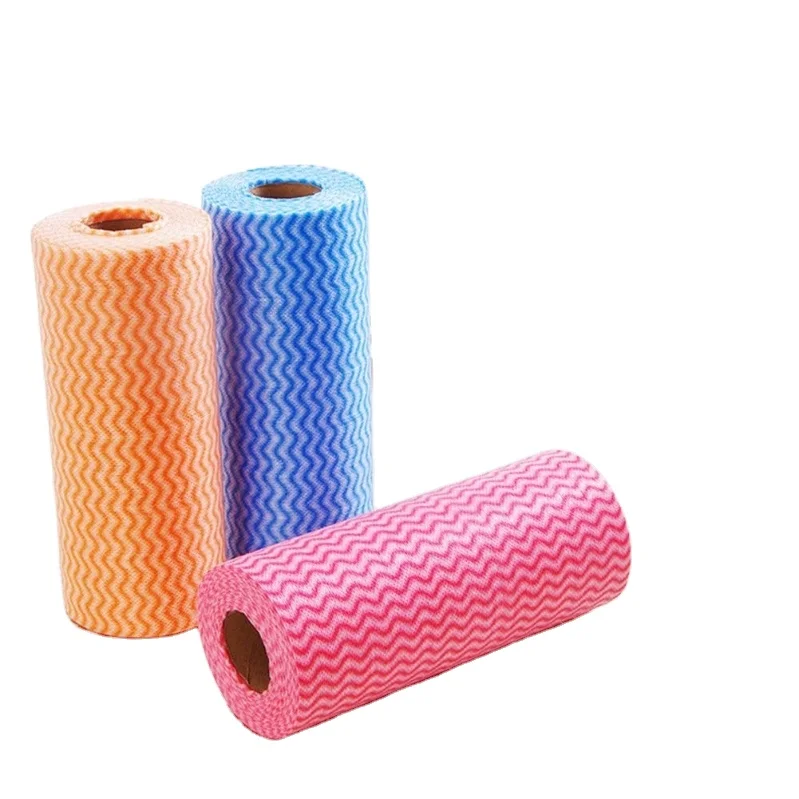 OEM Factory Disposable Cleaning Cloth nonwoven  Kitchen Dish Cloth Cleaning Towels