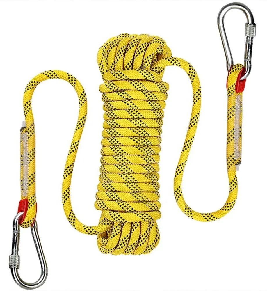 
Climbing Rope, Escape Rope Climbing Equipment Fire Rescue rope with hooks 
