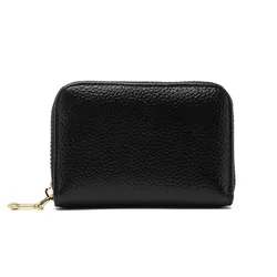Folding Door Multi-Card Case Wallet New Fashion Ladies Coin Purse Hot Selling Cheap PU Ladies Card Case
