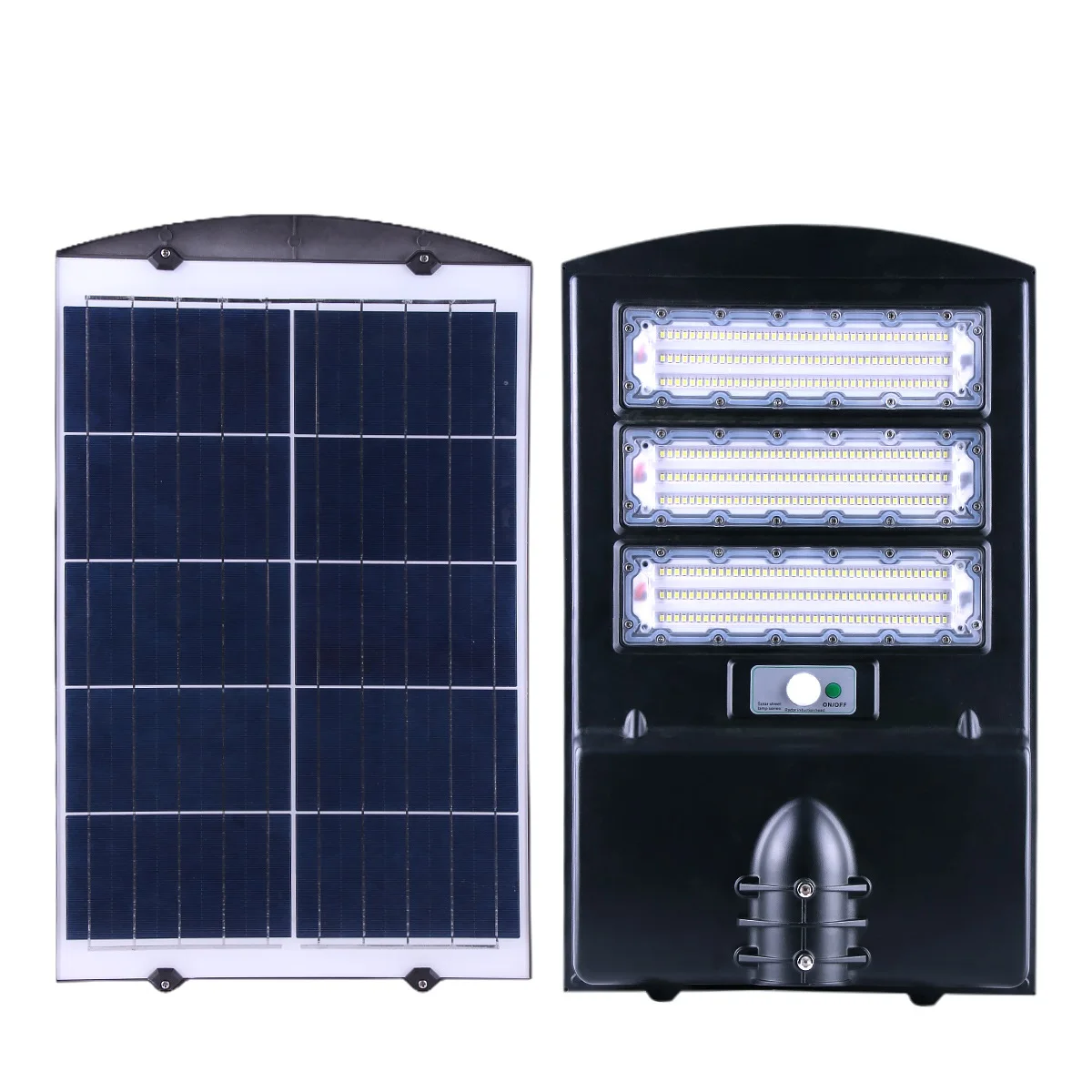 Bopu Wholesale Price IP65 Waterproof ABS Anti UV plastic Outdoor 100 200 Watt LED Solar Street Light