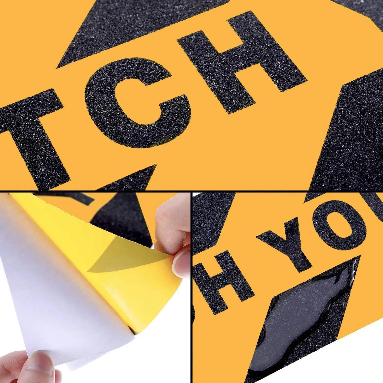 Professional Tape Manufacturer Anti Slip Warning Sign Sticker Watch Your Step Floor Tape