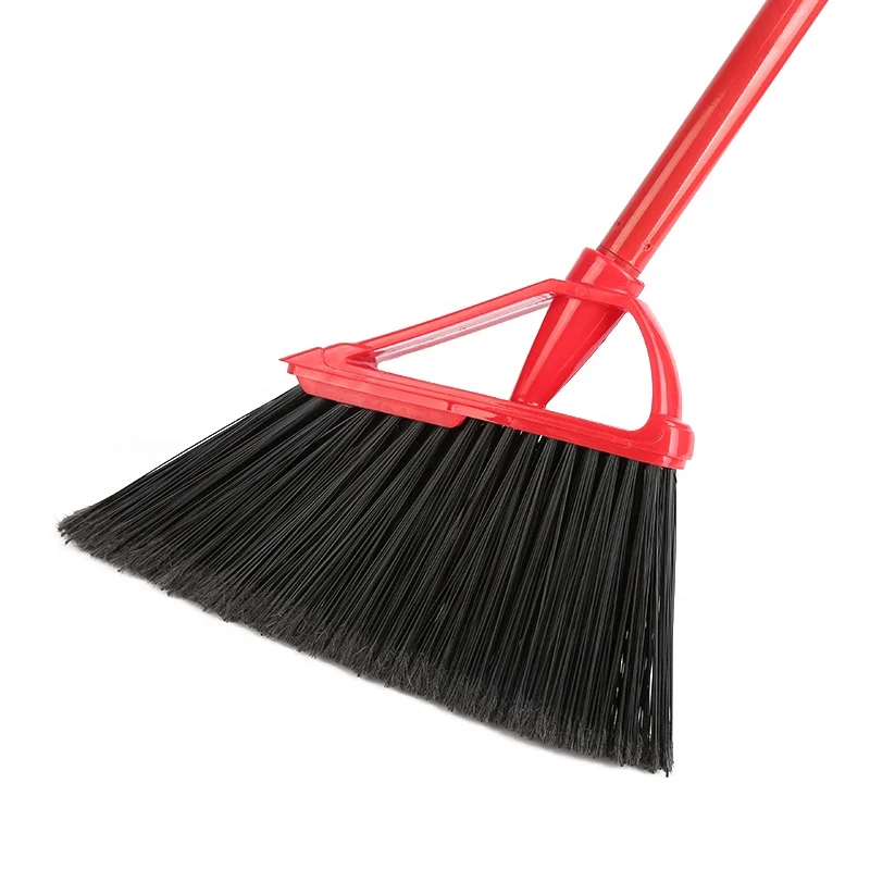 Cleaning TOOLS IRON Handle BROOM and DUSTPAN Set High QUALITY PP Plastic