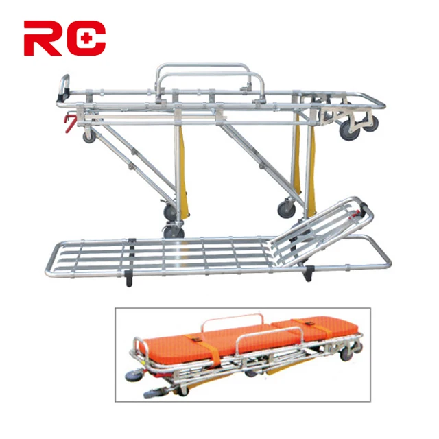Good Price Medical Hospital First Aid Folding Stretcher Emergency Ambulance Stretcher For Sale