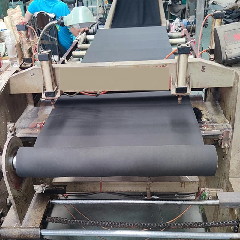 Antislip Vulcanized Rubber Sheet Low Temperature Resistance EPDM Rubber Sheets Rolls