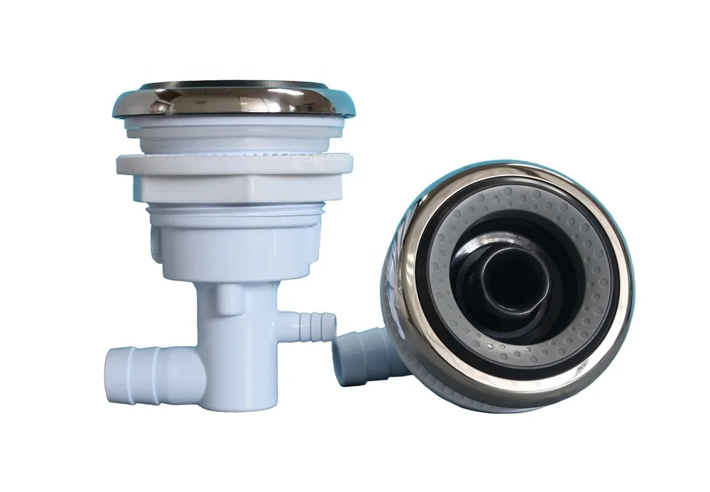 Mini Storm Hot Tub Spas Directional Plastic Stainless Steel 3.5 Inch Jet