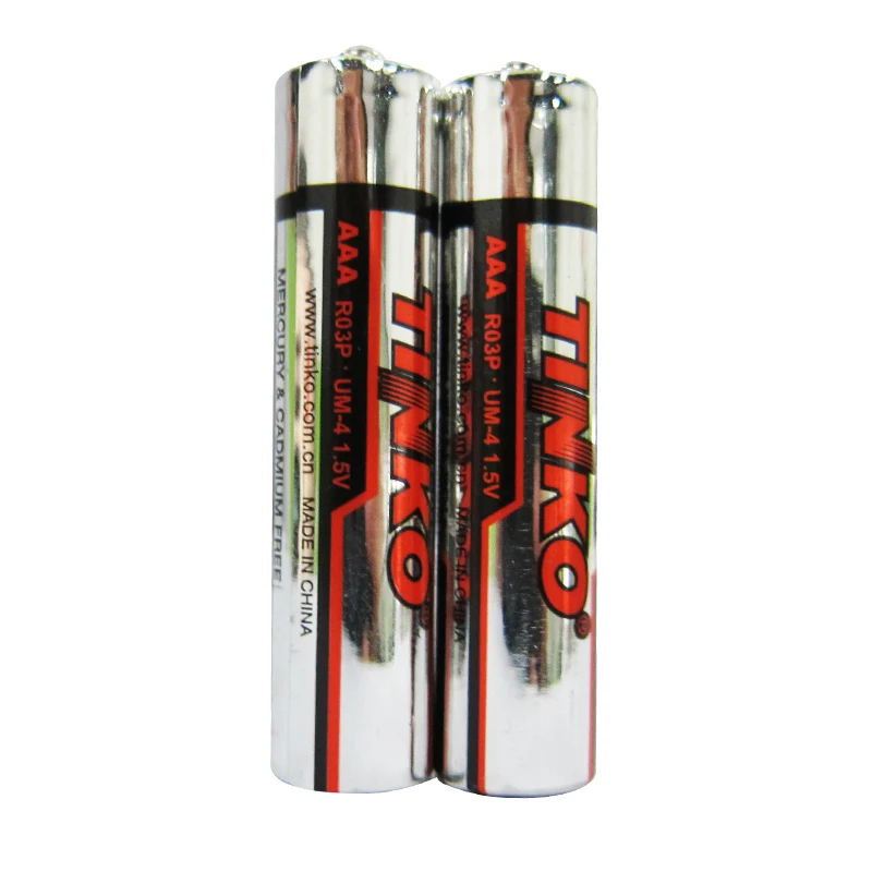 TINKO R03P 1.5V AAA Environment-friendly 8g Zinc chloride  Dry Battery
