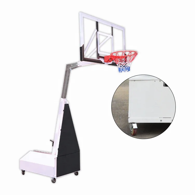 A-G6L 2019 New Professional Adjustable Collapsible Basketball Match Outdoor Portable Basket ball hoop Stand 3.05 Movable System
