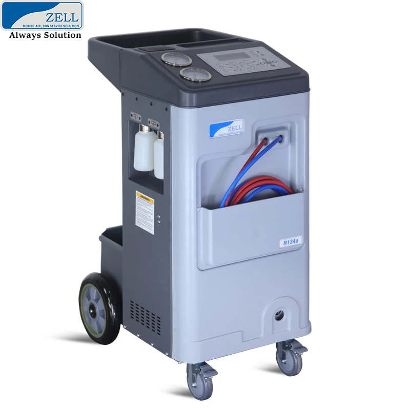 
Automatic R134a car service station recovery recycling recharge machine refilling machine ac station ac service equipment 