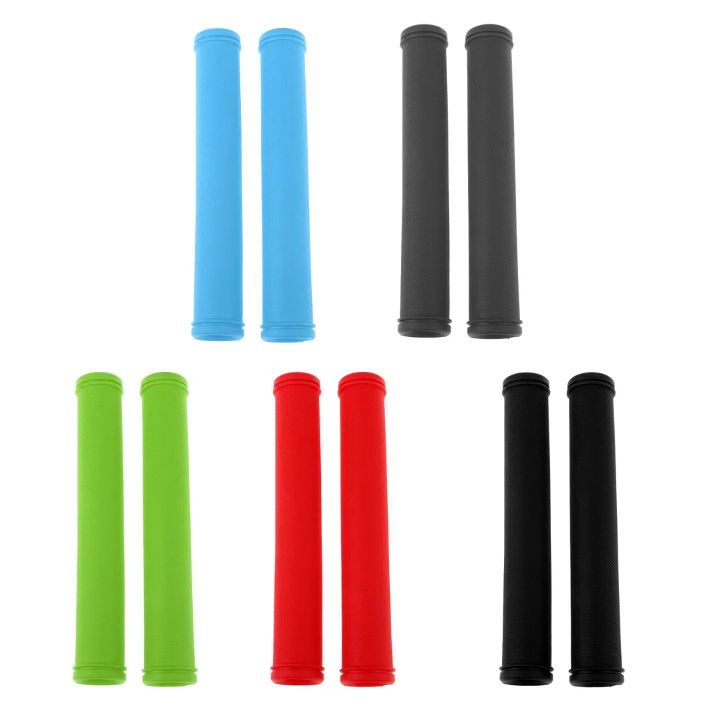 Bicycle Handlebar Grips for BMX Floding Bike Road/ Mountain Bicycle Dirt Bike Handlebar Bar Ends Replacement Cycling Accessory