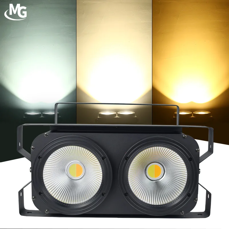 Заводская цена 100 Вт 2 глаза 2*100 DMX 512 созрительный свет