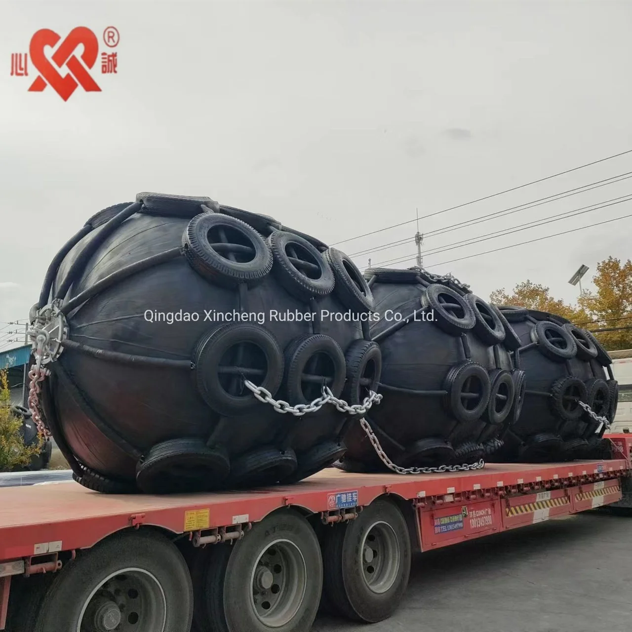 Floating Yokohama Pneumatic fender and marine rubber floating fender