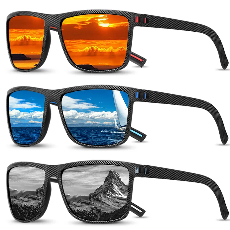 2024 Cycling Fishing Golf Outdoor Shades Sporting Film Mirror HD Light Weight Polarized Men Women Sunglasses