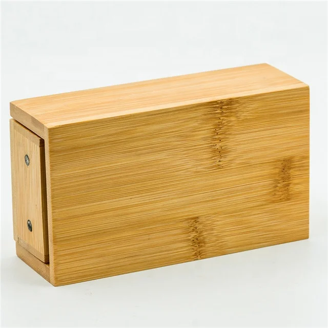 Udixi Bamboo Dice Tower Dungeons and Dragons RPG Bamboo custom logo Dice Tower