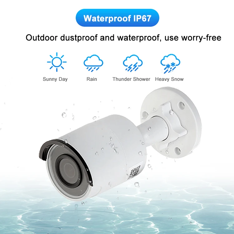 Hitosino DS-2CD2043G0-I Black replaced hik ds-2cd2042wd-i IR POE video camera security protection home camera seguridad