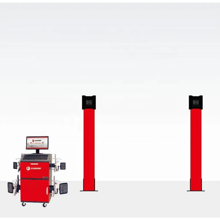 Top brand 3d wheel alignment machine economic Sunshine 4 wheel aligner database update free