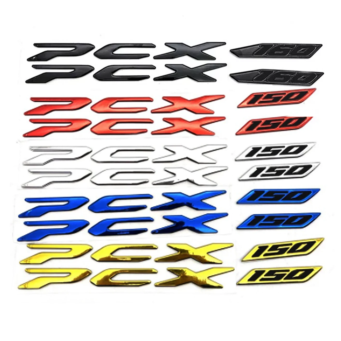 Scooter motorcycle custom logo stickers for honda pcx 150 pcx 160 decals