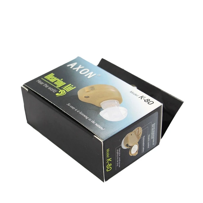 Factory Price Axon K-80 Battery Hearing Aid Mini Cheap Prices Deaf Headphone Ear Sound Amplifier Hear Aid For Deafness Elderly
