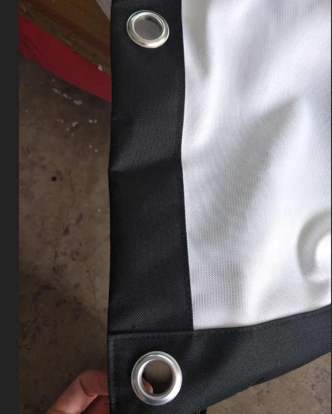 Custom Size  Dense Woven Polyester  Golf Simulator Screen