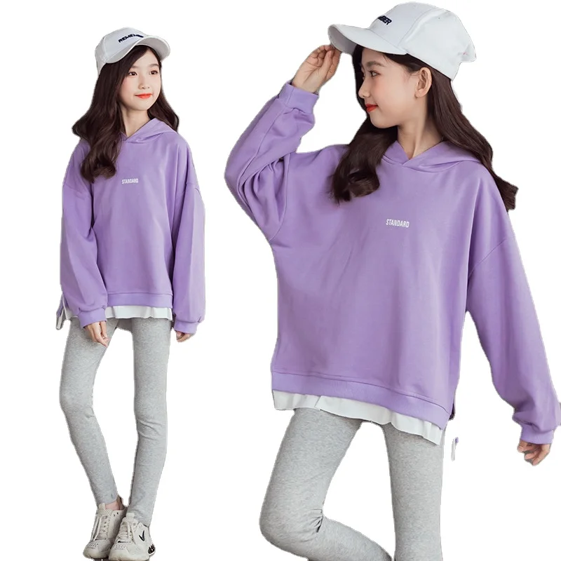 Autumn Children Clothing Cartoon Girls Sets Long Sleeve Tracksuit For 3- 13 Years old Girls Clothes Sport Suit Kids Clothes Sets