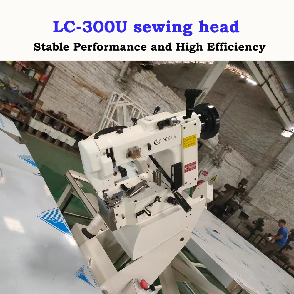 Efficient mattress factory use Semi Automatic Mattress tape edge sewing machine
