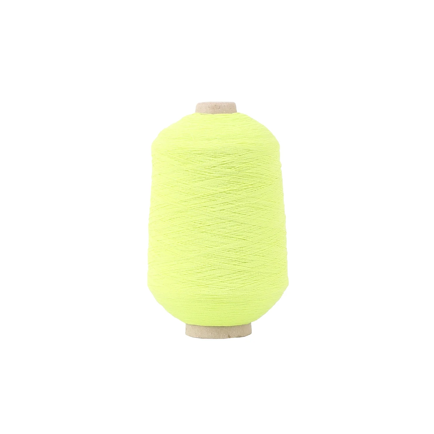 Factory 100#7575 Natural Latex Rubber Elastic Thread High Tenacity Polyester Double Covered Yarn for Socks Knitting