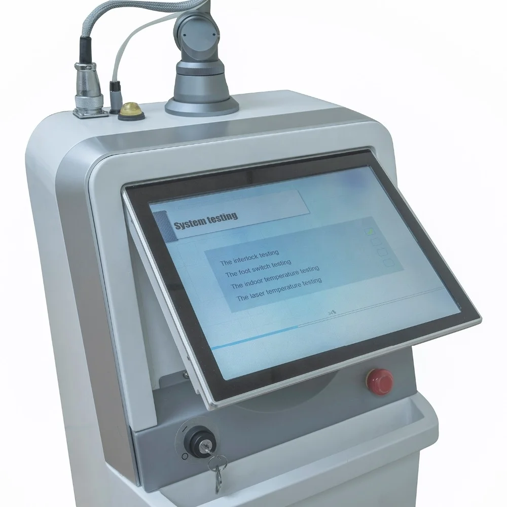 Medical Aesthetic Equipment 10600nm Co2 Fractional Laser Surgical Scar Removal Laser Beauty Machine Stationary Laser