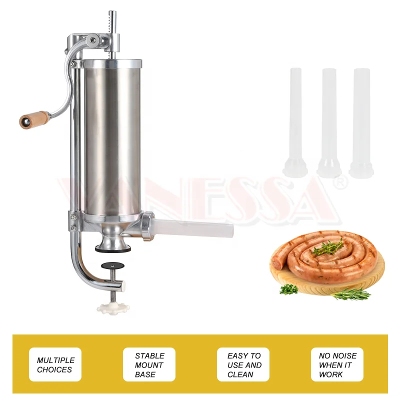2.5L Manual Stainless Steel Sausage Maker Machine