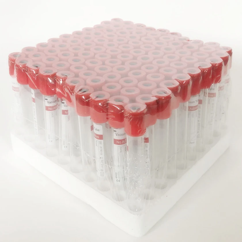 Sterile Disposable Blood Sample Collection Tube Medical Vacuum Blood Collection Tube 5-7ml