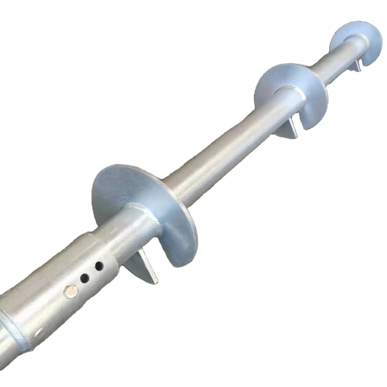 Underpining Helical Piles Piers Adjust Flange Helical Screw Pile