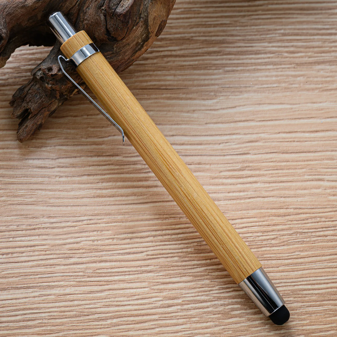 Wholesale Custom LOGO Eco Friendly Bamboo Gel Ballpoint Pens High Quality Promotional Bamboo Pen For Gift