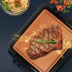 2022 Factory direct sale Professional Multi-function indoor BBQ Ovens Rack Smokeless Electric Nonstick Grill