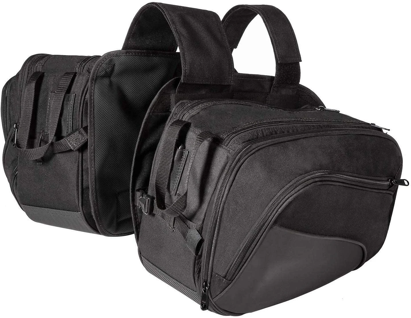 
Customized Universal Reinforced Cordura Halley Travel Bag Motorcycle Saddlebag for Sports Bikes 