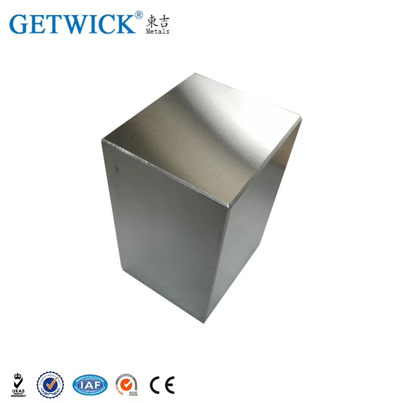 High purity 99.95% polishing hot sale 1kg pure iron ingot  zirconium cube