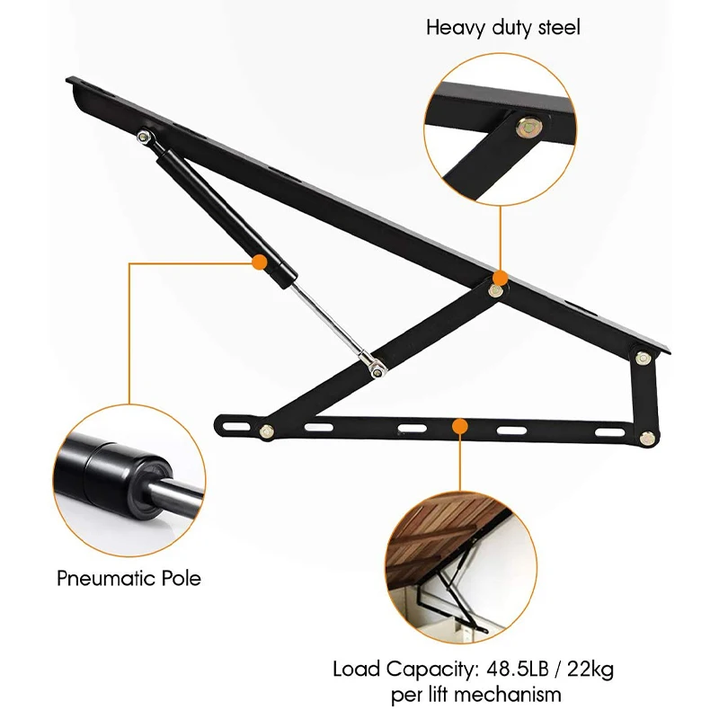 Bed Box Lifter Bed Lifter Fitting Frame Modern Hydraulic Lift Storage Bed