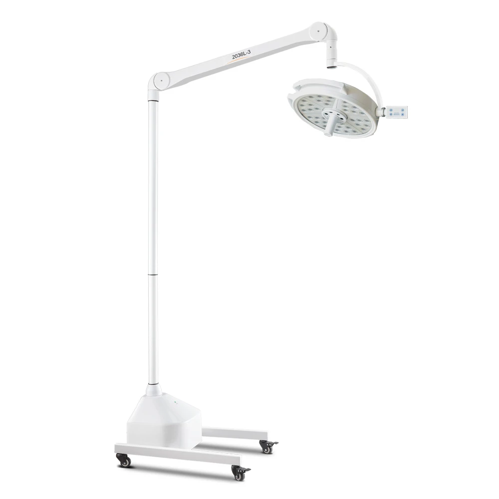 36 Holes 108W LED Mobile Dental Veterinary Clinical Hospital Medical Mobile Surgical Lighting Shadowless Examination Light Lamp
