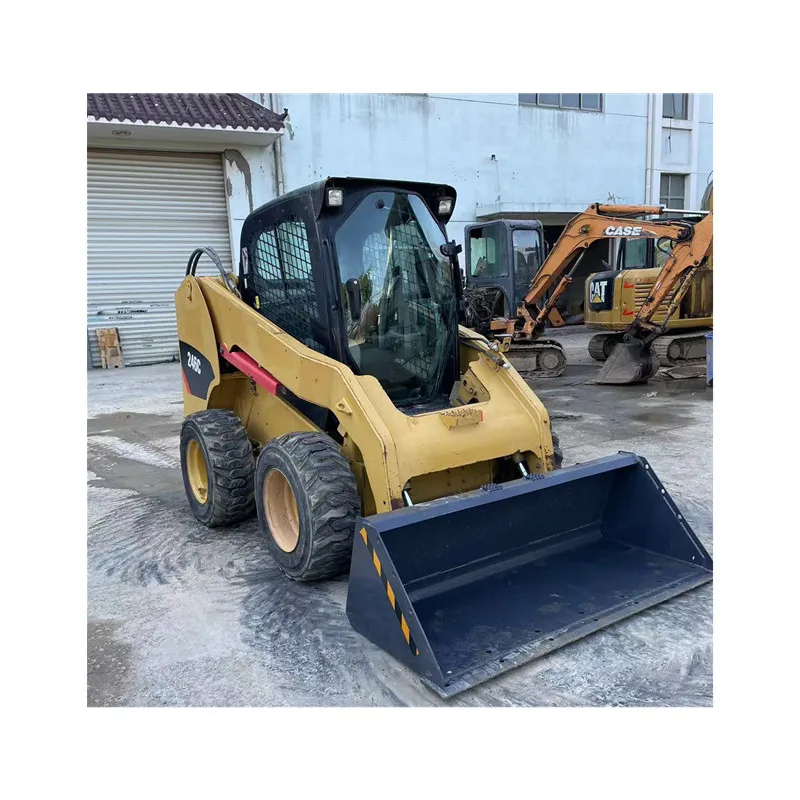 Second hand Caterpillar Skid Steer Loader 246C Used Cat 246C Skid Steer Loader Wheel Loader