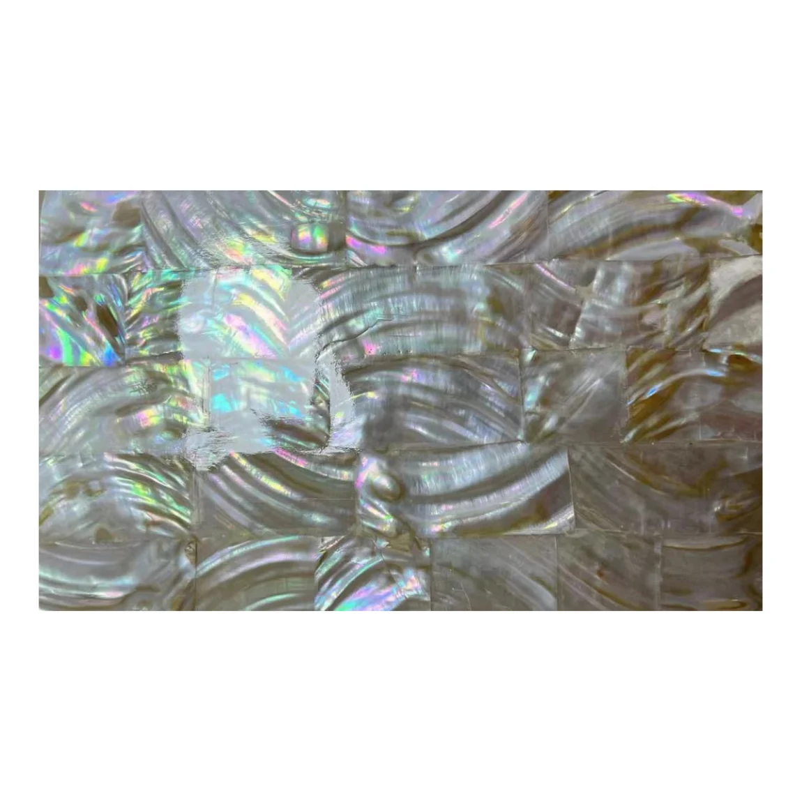 Factory Wholesale River Shell Paper with Light pink Paint and Adhesive for Furniture Floors Musical Instruments Crafts