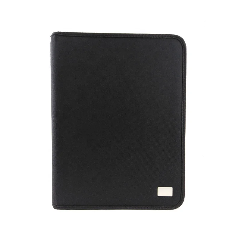 Organizer of the professional padfolio customized portfolio with notebook
