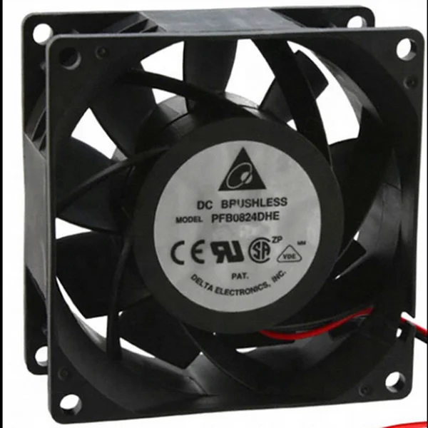 Delta PFB0824DHE 1.63A 80*80*38MM 8038 24V cooling fans
