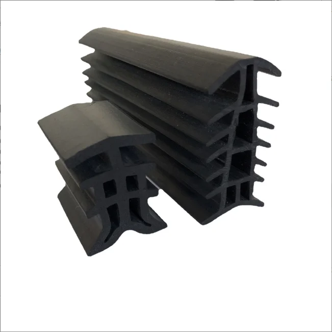 water proof t shape EPDM extrusion PV Rubber Gasket seal solar panel  silicone Sealing Strip PVC extruded waterproof profile