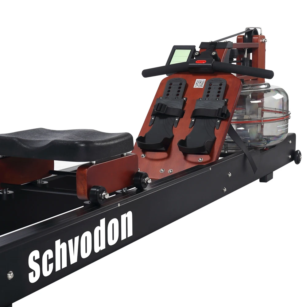 Деревянное оборудование для фитнеса Schvodon, гребные тренажеры для тренажерного зала, подключенный гребной тренажер для умного дома, гребной тренажер, гребли