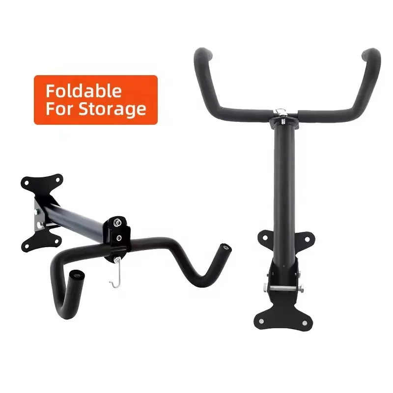 Wall Beam MTB Road Hanging Rack Kids Bike Scooter Hanger Optional Adjustable Mount Bondage Belt Foldable Bike Hook