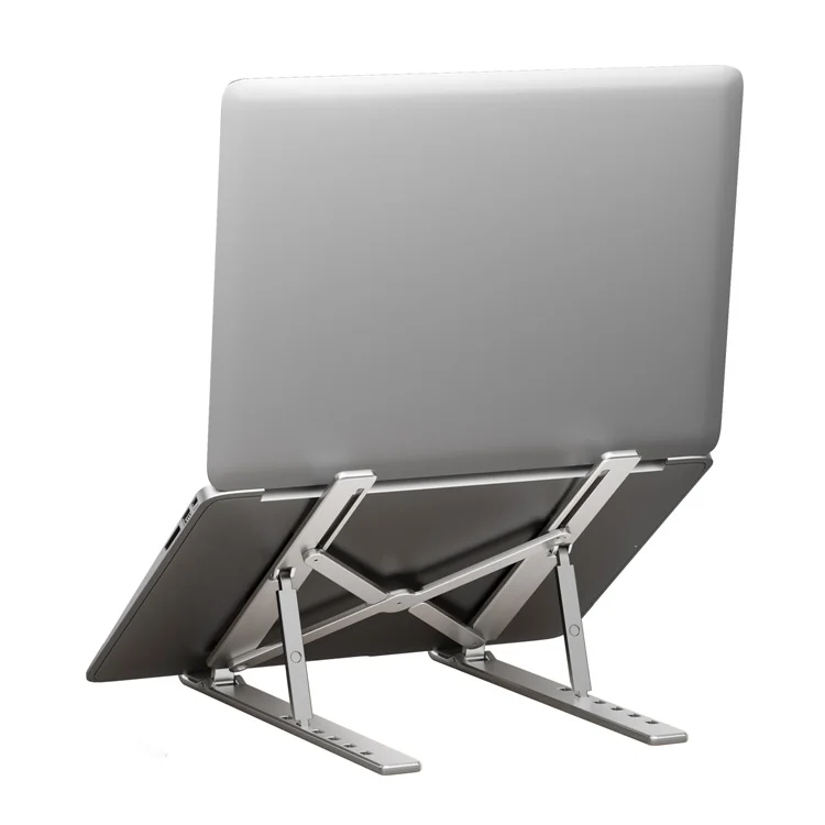 Оптовая продажа регулируемая высота 6 см 16 пластиковая Многофункциональная подставка для ноутбука