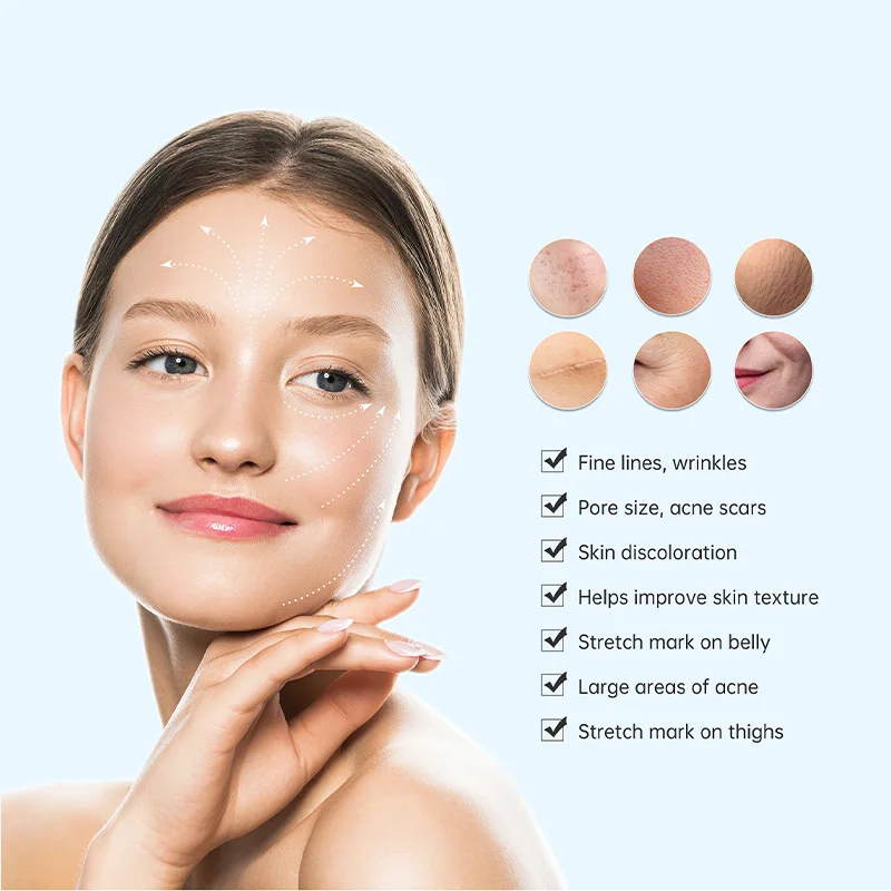 2024 Electroporation facial beauty machine With 5 Speed Level Adjustable Hair Growth Device